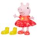 Peppa Pig Peppa's Muddy Puddles Party zang- en danspop, interactief elektronisch kleuterspeelgoed voor meisjes en jongens, vanaf 3 jaar