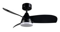 RL LIVE YOUR LIGHT REALITY HELSINKI - Ventilator - Zwart mat