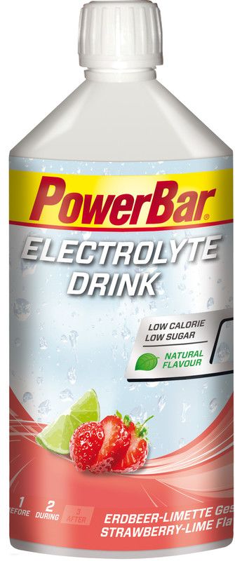 PowerBar Electrolyte Drink Sportvoeding Strawberry-Lime 1l