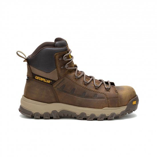 CAT Safety Drempelherstel | Piramide - FW Industrial Adult - Maat 44 - Brown