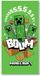 Minecraft Serviette de plage - 70x140cm - Coton - Multicolore