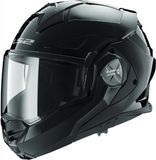LS2 FF901 Advant X Solid Gloss Zwart Systeemhelm Maat 2XL