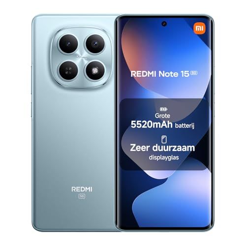 Xiaomi Redmi Note 15 5G Smartphone 8+256 GB Glacier Blue
