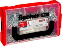 Fischer 562277 Schroefkit - 700 stuks - Houtschroef - Verzonken kop - Pozidriv - Zilver