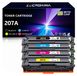 Cartouches de toner compatibles HP LaserJet Pro 207A - Lot de 4