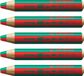 STABILO woody 3 in 1 duo rood/donker groen