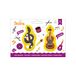 DECORA 0255199 Treble Clef en Viool Plastic Cookie Cutters Set van 2