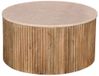 Giga Meubel Table basse Davi - Ronde - Naturelle - Marbre - Ø70cm