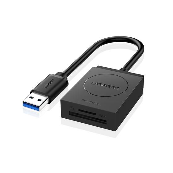 Ugreen USB 3.0 All-in-One Card Reader - SD/Micro SD - Black