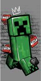 Minecraft Strandlaken Metro Art Creeper - 70 x 140 cm - Katoen