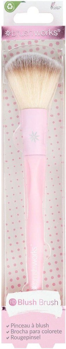 Brushworks Blush Brush - Pink - 5060455149308