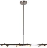 Steinhauer Hanglamp Soleil 3516ST Staal