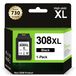 SolidKeus - Cartouche d'encre 308XL Noir pour imprimantes HP