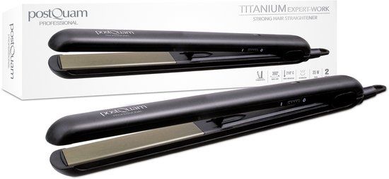 Italian Design Id Italian PQPAE2006 Black Hair Straightener (Refurbished A)