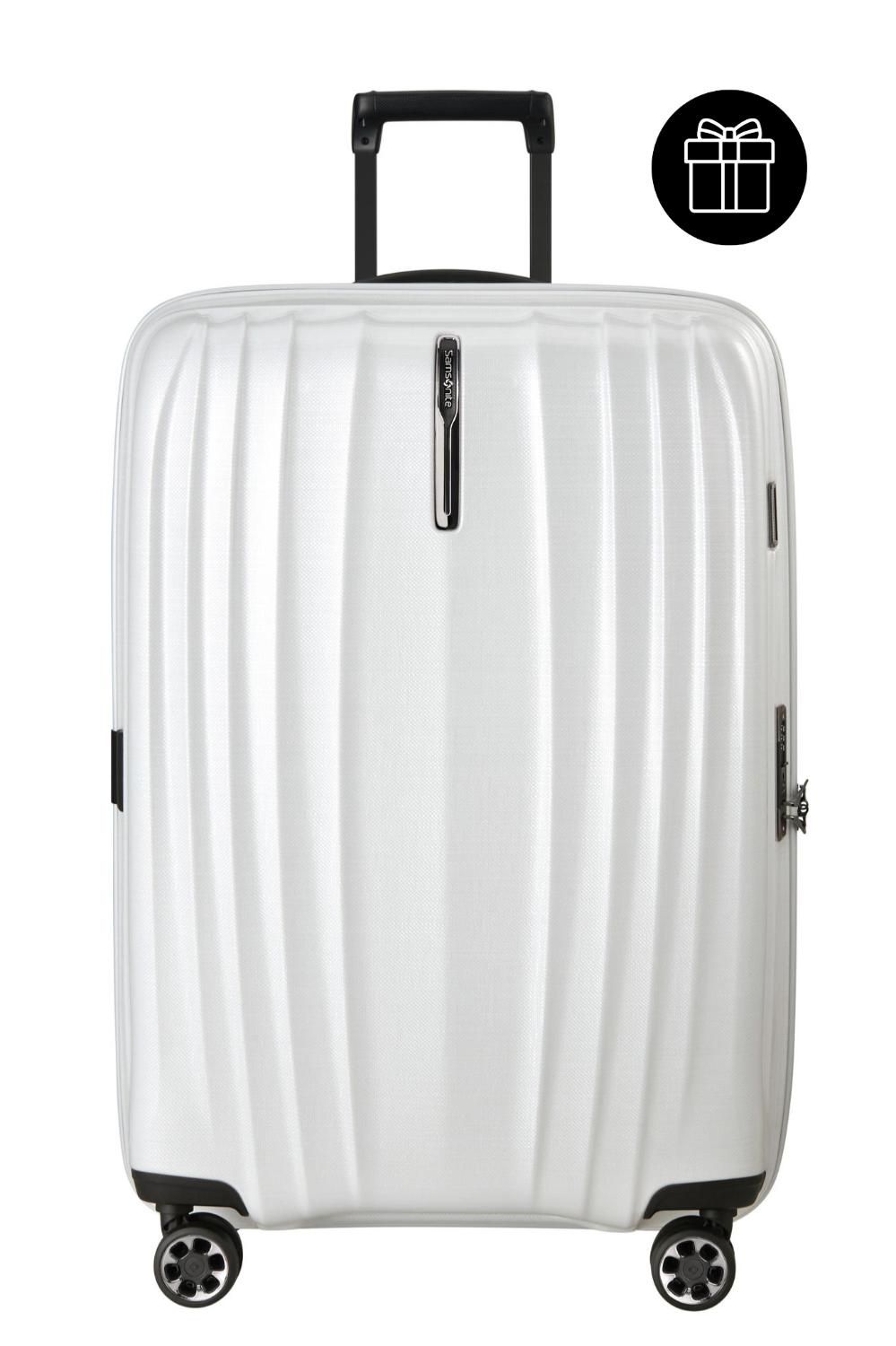 Samsonite Nexis Spinner 76/28 Expandable Cotton White
