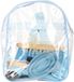 Harrys Horse Sac à dos Sac de poète Complet - 6 pièces - Bleu clair