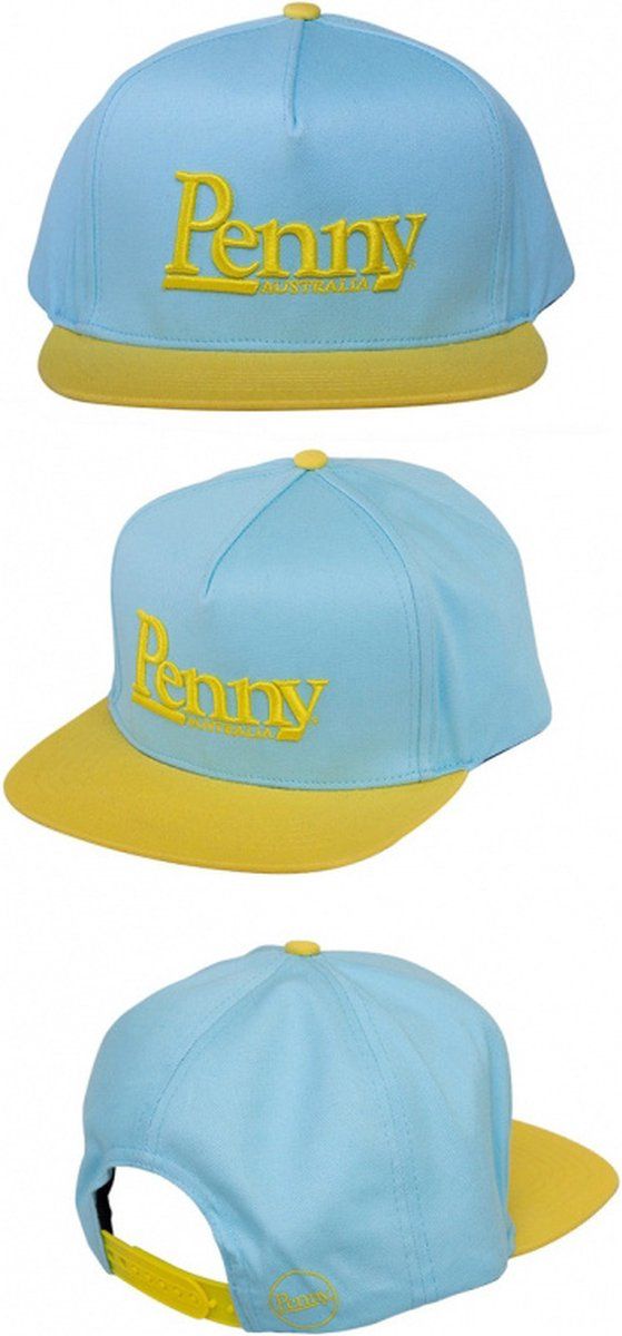 Penny Snapback Cap Blue Yellow - 0817753019483