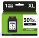 HP 301XL Zwart cartouche d'encre, compatible avec HP 301, 1 pièce