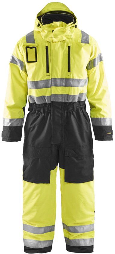 Blåkläder Winteroverall High Vis 6763-1977 - High Vis Geel/Zwart - Maat 46