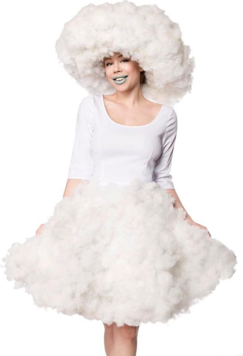 Mask Paradise Kostuum -2XL- Cloud Girl Wit