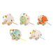 Janod Pure - Baby Looping Jouet à tirer Animaux