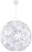 Globo Stella hanglamp wit kunststof Ø 60cm E27