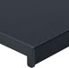 vidaXL - Raamdorpel - Antraciet - met - houtnerf - 80 - x - 15 - x - 4,5 - cm - PVC