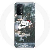 Nike Etui voor Oppo A74 5G Kerst Sneeuw Maniacase