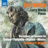 Outhere Larry Weng - Piano Variations On Themes By Gretry, Paisiello, Righini (CD)