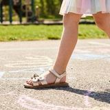 Muyters Sandalen goud Leer