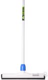 MM Eurotool Vloertrekker Plastique 35 Centimètre Caoutchouc Noir Avec Manche 140 Centimètre