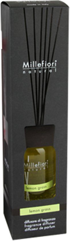 Millefiori Milano Geurstokjes Lemon Grass 250 ml