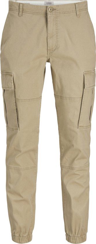 JJ REBEL JREBMICHAEL SLIM SHOW NOOS Heren Broek W33 X L32 Beige