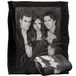 VAMPIRE DIARIES Silky Touch Super zachte plaid 152 x 127 cm