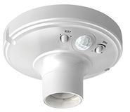 Garza Reiger 430073 Power-Detector fitting infrarood bewegingsmelder, detectiehoek 120°, wit