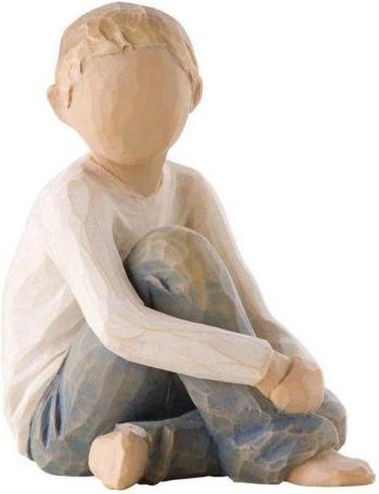 Willow Tree - Caring Child - Staand - Porselein - Diverse kleuren - 8 cm