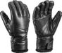 LEKI Fiona S Lady mf touch, Echt leer, Vrouwen, Zwart
