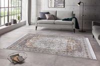 Elle Decoration Oosters tapijt Tabriz Madiha - bruin 195x300 cm
