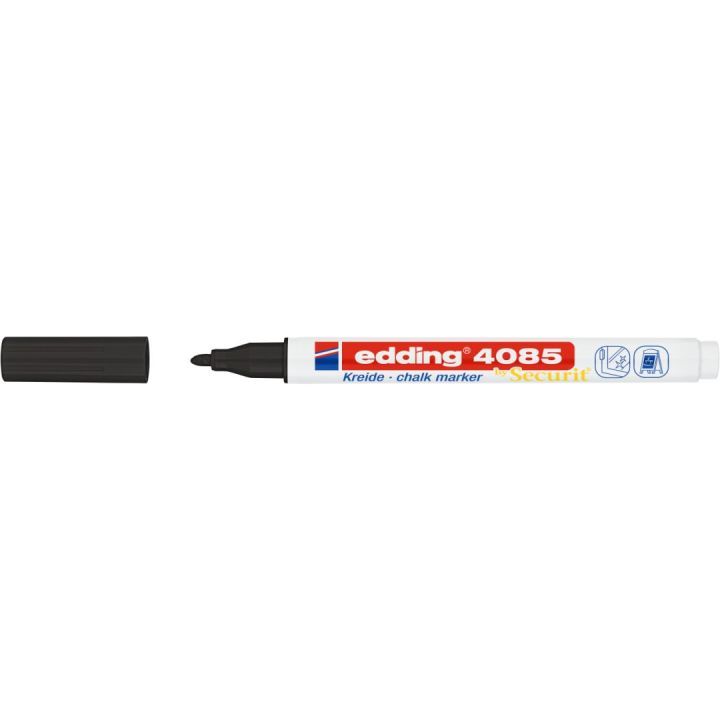 Edding 4085 - Krijtstift - Zwart