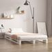 Maison Exclusive - Lit palette, blanc, 90x190 cm, pin massif