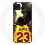 Maniacase Hoesje voor Samsung Galaxy A22 5G Lebron James Basketbal speler