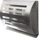 Paneir Airdesigns Design gevelkap PREMIUM LINE -DELTA- Ø 100mm met grofmazig gaas - RVS