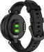 By Qubix Qubix Siliconen bandje Zwart Geschikt voor Garmin Lily