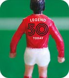 50e Subbuteo 50e verjaardagskaart