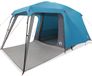 vidaXL Kampeertent met verandakoepel 5-persoons waterdicht blauw