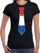 Bellatio Decorations Verkleed shirt voor dames - Zwart - XS