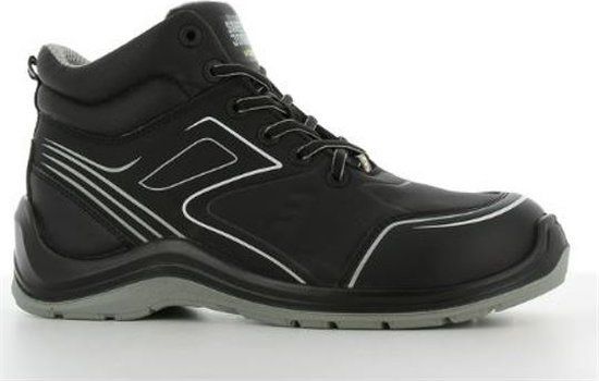 Safety Jogger Flow Mid S3 Werkschoenen Zwart Maat 37