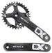 Pédalier VTT avec bras de 170 mm et 104 BCD