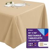 Gee Di Moda Rechthoekig tafelkleed - 90 x 156 inch - Beige