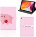 B2Ctelecom iPad 10.2 2019 | iPad 10.2 2020 | 10.2 2021 Hippe Tablet Hoes Pig Mud